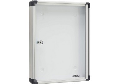 ARREGUI - PAN52 Panel de Anuncios de Aluminio y metacrilato para 1 Hoja DIN A4, Plata