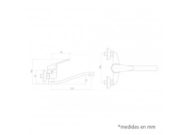 alfa-dyser-monomando-fregadera-java-cano-tubo-pared-49002