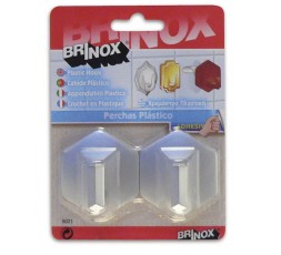 brinox-blister-2-perchas-hexagonales-adhesivas-cromado-mate-b50210f 2