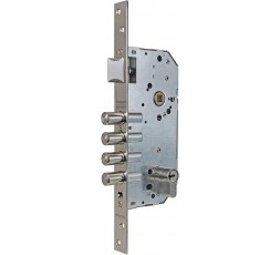 Cerradura Monopunto de Seguridad para Puerta de Madera Tesa - Níquelad