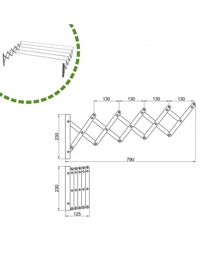 amig-tendedero-extensible-aluminio-inoxidable-140-mt-3267