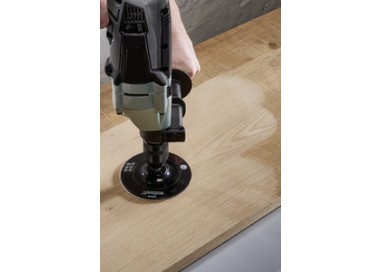 WOLFCRAFT - PLATO ABRASIVO AUTOADHERENTE VASTAGO DE 8 MM125 MM - 2223000