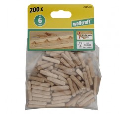 wolfcraft-juego-de-40-espigas-de-madera-de-6-mm-2908000