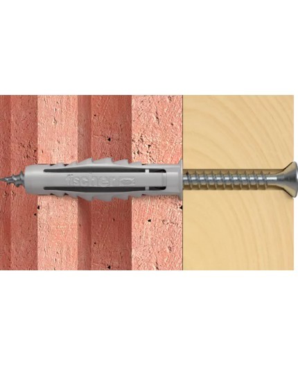 Fischer - Blister Taco De Expansión Con Reborde SX 10 x 50 - 5 UD