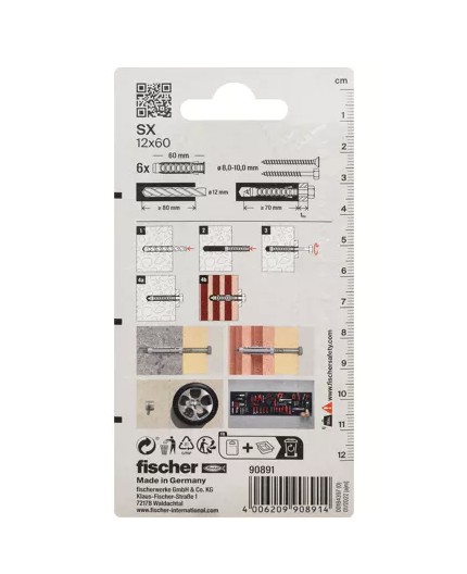 fischer-blister-taco-de-expansion-con-reborde-sx-12-x-60-60-ud-090891