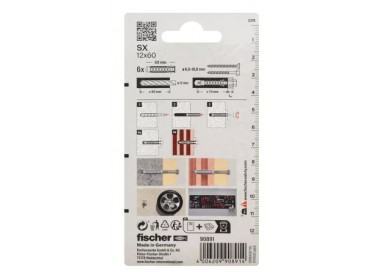 fischer-blister-taco-de-expansion-con-reborde-sx-12-x-60-60-ud-090891