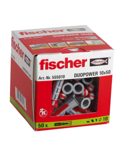 FISCHER - CAJA TACO DUOPOWER 10 X 50 50 UD - 0555010