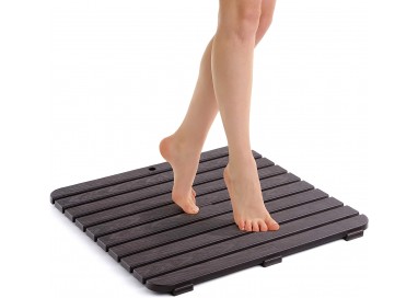 TATAY - TARIMA DE DUCHA CUADRADA 55X55 MARRÓN