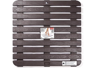 TATAY - TARIMA DE DUCHA CUADRADA 55X55 MARRÓN