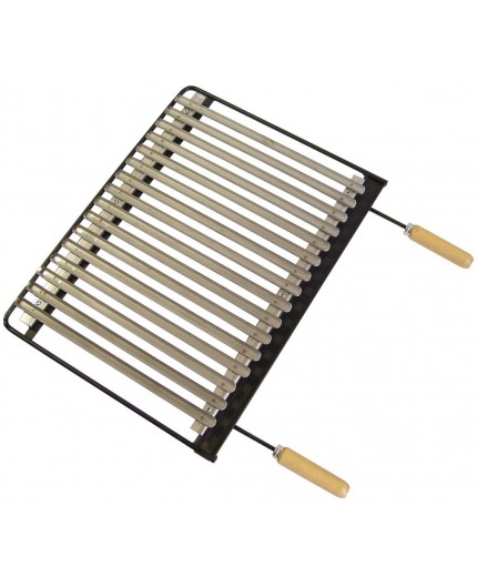 El Zorro BARBACOA PARRILLA INOX CON RUEDAS 71450