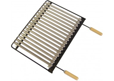 El Zorro BARBACOA PARRILLA INOX CON RUEDAS 71450