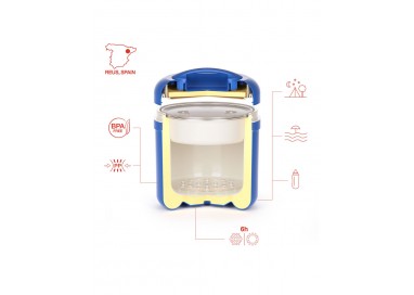 VALIRA - FIAMBRERA TERMICA PARA SOLIDOS AZUL - 0,5 L