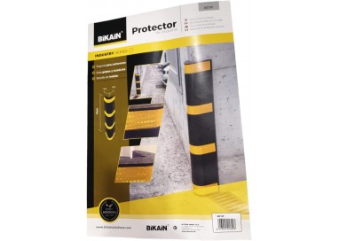 protector de esquinera amarillo y negro