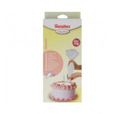 metaltex-juego-20-mangas-desechables-decorador-tartas-blanco