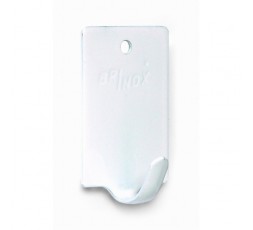brinox-blister-4-perchas-pequenas-adhesivas-lacado-blanco-b70250d 2