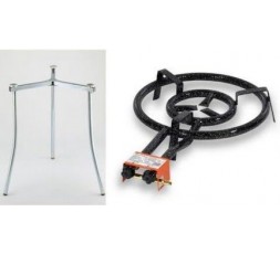 GARCIMA -  PACK PAELLERO 400mm + SOPORTE