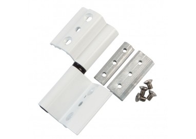 Bisagra Aluminio Blanco Izquierda 40/20 Amig 22090: Solución práctica