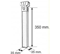 imex-el-zorro-juego-4-patas-somier-con-ruedas-35-x-35-x-35-mm-81414-b 2