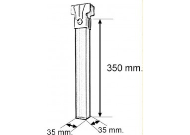 imex-el-zorro-juego-4-patas-somier-sin-ruedas-35-x-35-x-35-mm-81404-b