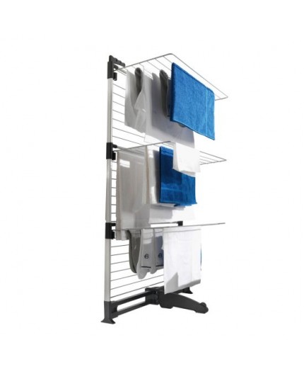 METALTEX - Tendedero Torre Ciclone 3 Alturas, Plegable 40 Metros.