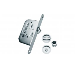 Kit para Puerta Corredera 35mm Níquel Satinado Micel 48002: Elegante