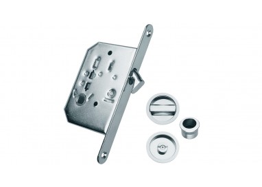 Kit para Puerta Corredera 35mm Níquel Satinado Micel 48002: Elegante