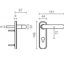 Micel Manilla Cortafuegos 704: Seguridad y estilo para tus puertas 2