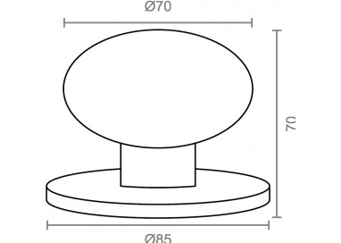 Micel Pomo Puerta 10009: Diseño elegante y moderno