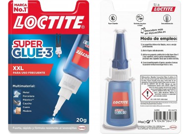 LOCTITE Super Glue Universal 20 g - Fuerte y Profesional
