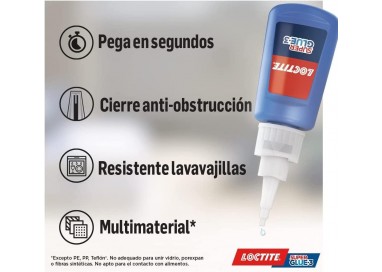 LOCTITE Super Glue Universal 20 g - Fuerte y Profesional