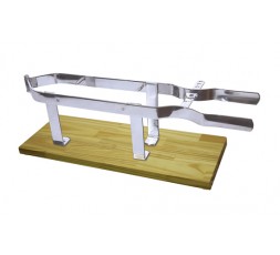 flores-cortes-soporte-jamonero-pinza-inoxidable-base-de-madera-11999