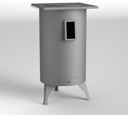 Estufa de Leña Redonda CH-7 | Gran Potencia | Envío Rápido