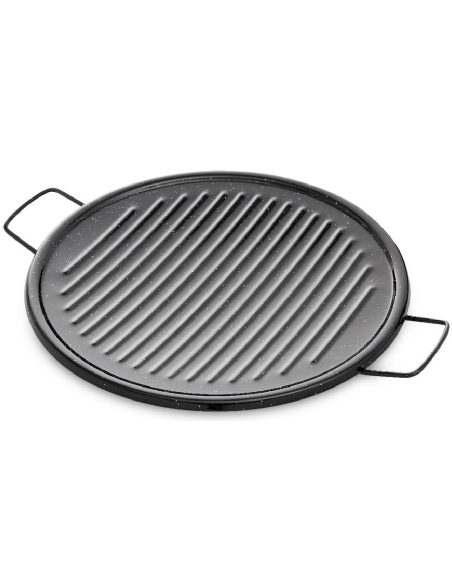 Asador grill esmaltado redondo 46 cm