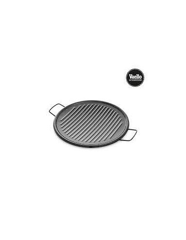 Asador de acero esmaltado para carnes y pescados 46 cm.