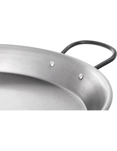 Vaello - paella de acero pulido inducción 30 cm 2