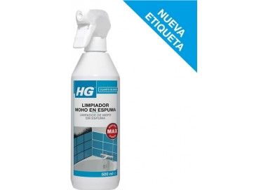HG Limpiador De Moho En Espuma 500 ML - Limpieza Profunda y Rápida
