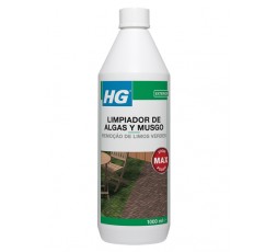 Elimina Algas y Musgo con HG Limpiador - 1L: Jardín impecable