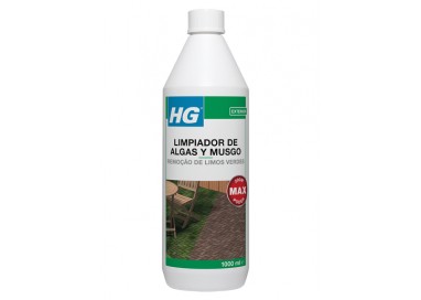 Elimina Algas y Musgo con HG Limpiador - 1L: Jardín impecable