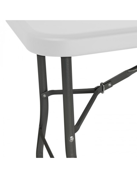 Mesa Plegable Jardín Blanca - ¡Cómoda, Práctica y Versátil!