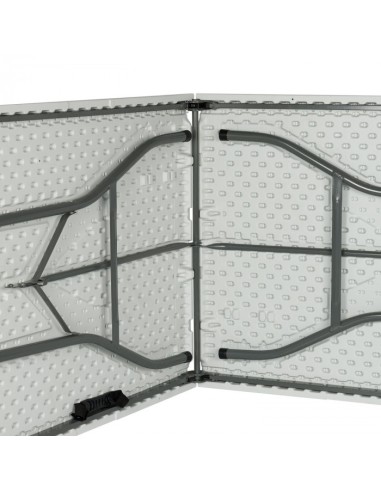 Mesa Plegable Jardín Blanca - ¡Cómoda, Práctica y Versátil!