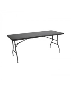 Mesa Plegable Jardín Negra 180 cm - ¡Elegancia para tu Exterior! 2