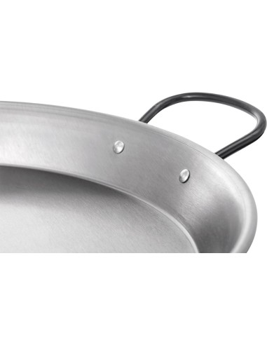 Vaello - paella acero pulido inducción 38 cm