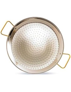paella acero inoxidable 36 cm diámetro