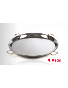 paella valenciana inoxidable 4 asas