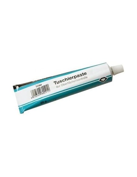 Tubo de 80g de pasta azul de Prusia para ajuste y rascado de superficies metálicas en matricería