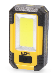Linterna LED 8W con Imán y Gancho | EDM 36392