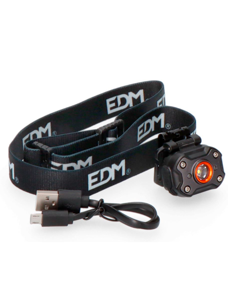 Linterna Frontal 8W Recargable