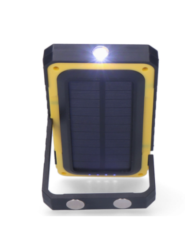 Linterna Solar LED 10W 750lm - Camping, Senderismo, Emergencias