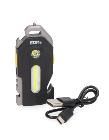 Linterna Multiherramienta 6 en 1 - Camping, Senderismo, Supervivencia