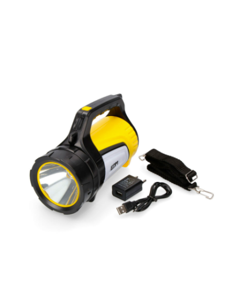 Linterna Multifuncional 10W con Power Bank y Luz Roja - Camping